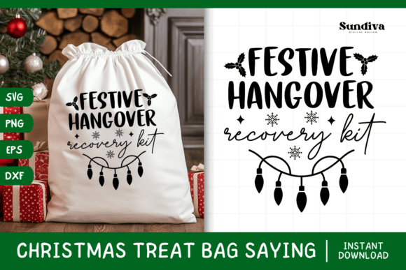 Christmas Treat Bag Quote SVG 22 Review
