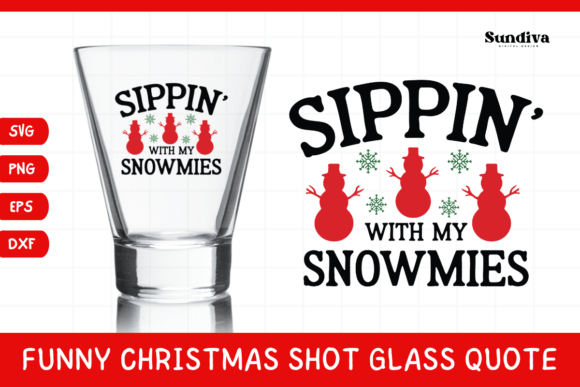 Funny Christmas Shot Glass Quote SVG 12 Review