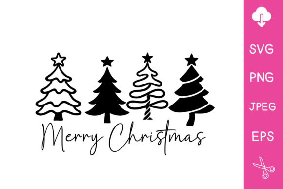 Merry Christmas Quote SVG for Crafts and Graphics