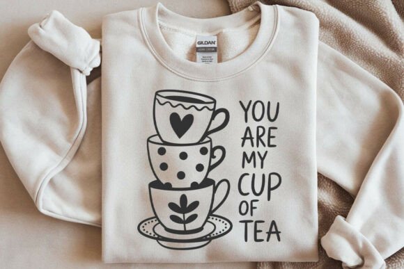 Tea SVG Funny Tea Quote Svg File for Graphics and Crafts